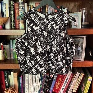 Zara top with exposed shoulders